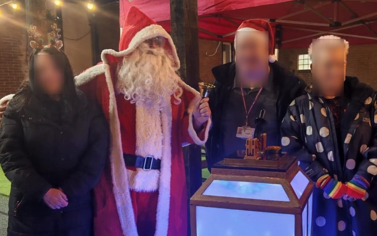 Santa Visits in Blackpool and assuring areas